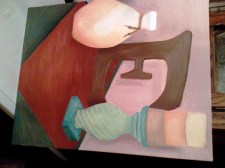 Jen's 2nd Painting ever 2010